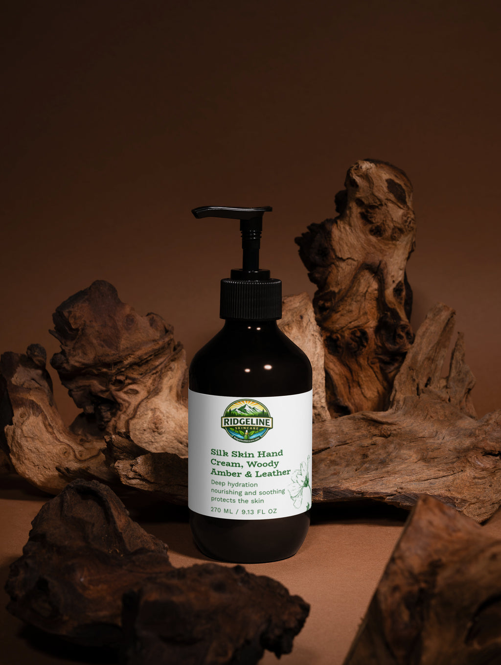 Silk Skin Hand Cream, Woody Amber & Leather