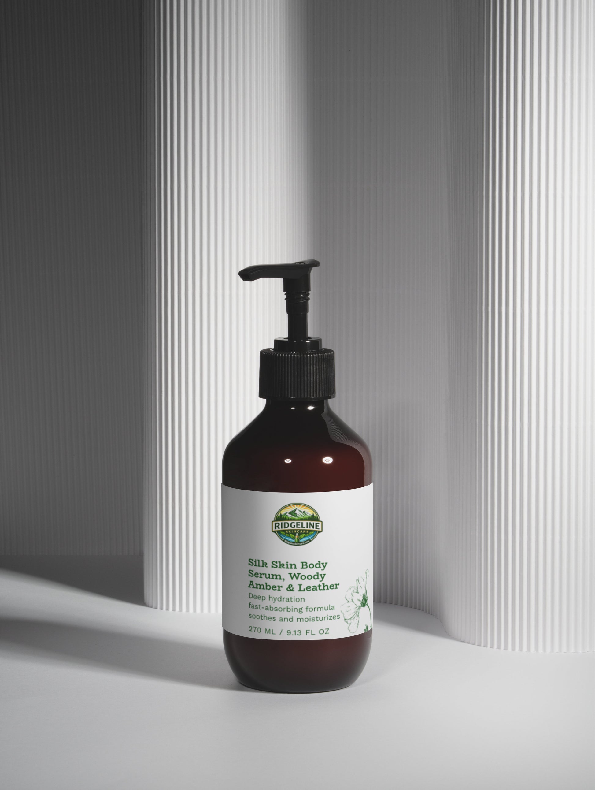 Silk Skin Body Serum, Woody Amber & Leather