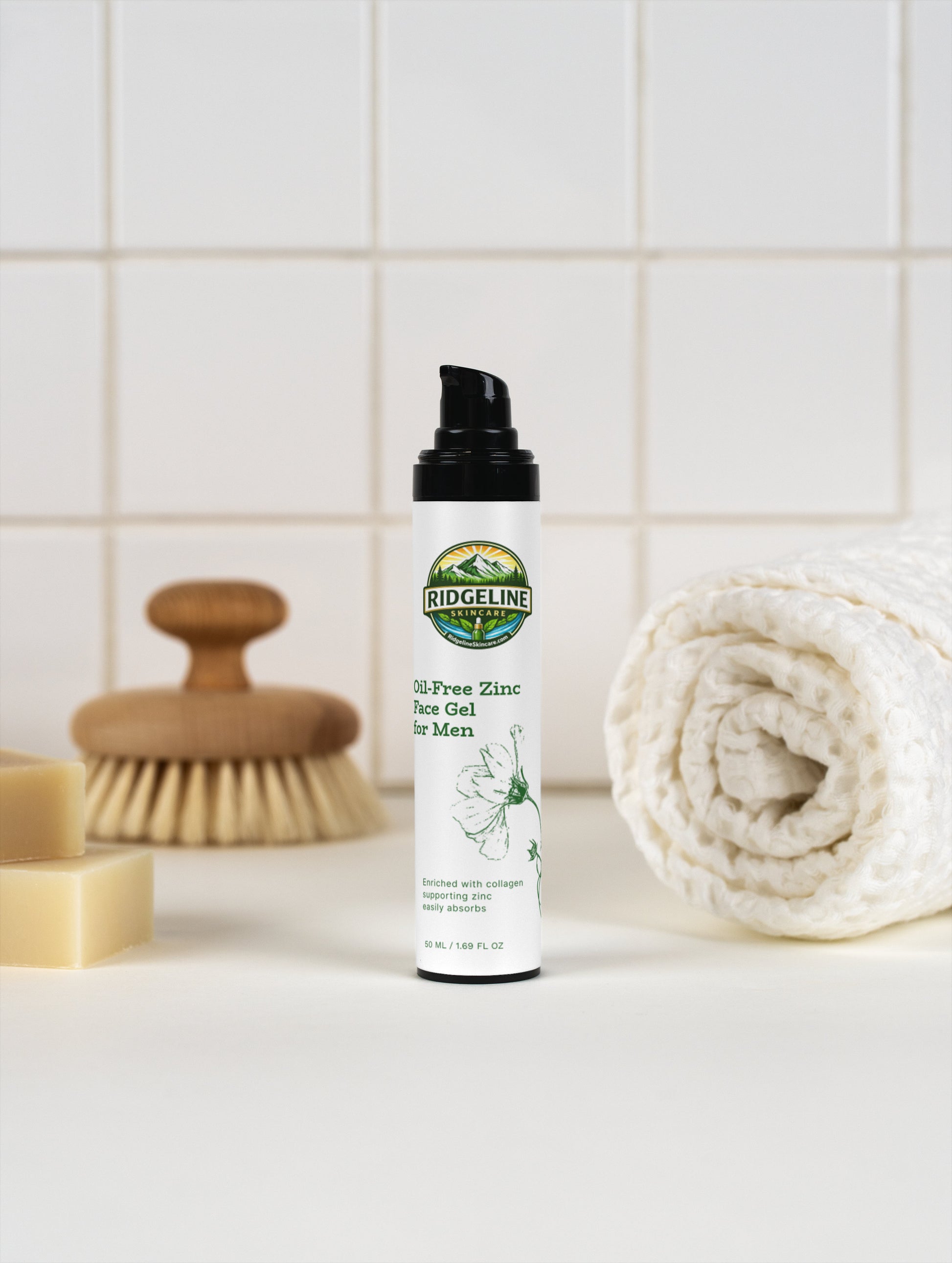 Oil-Free Zinc Face Gel for Men