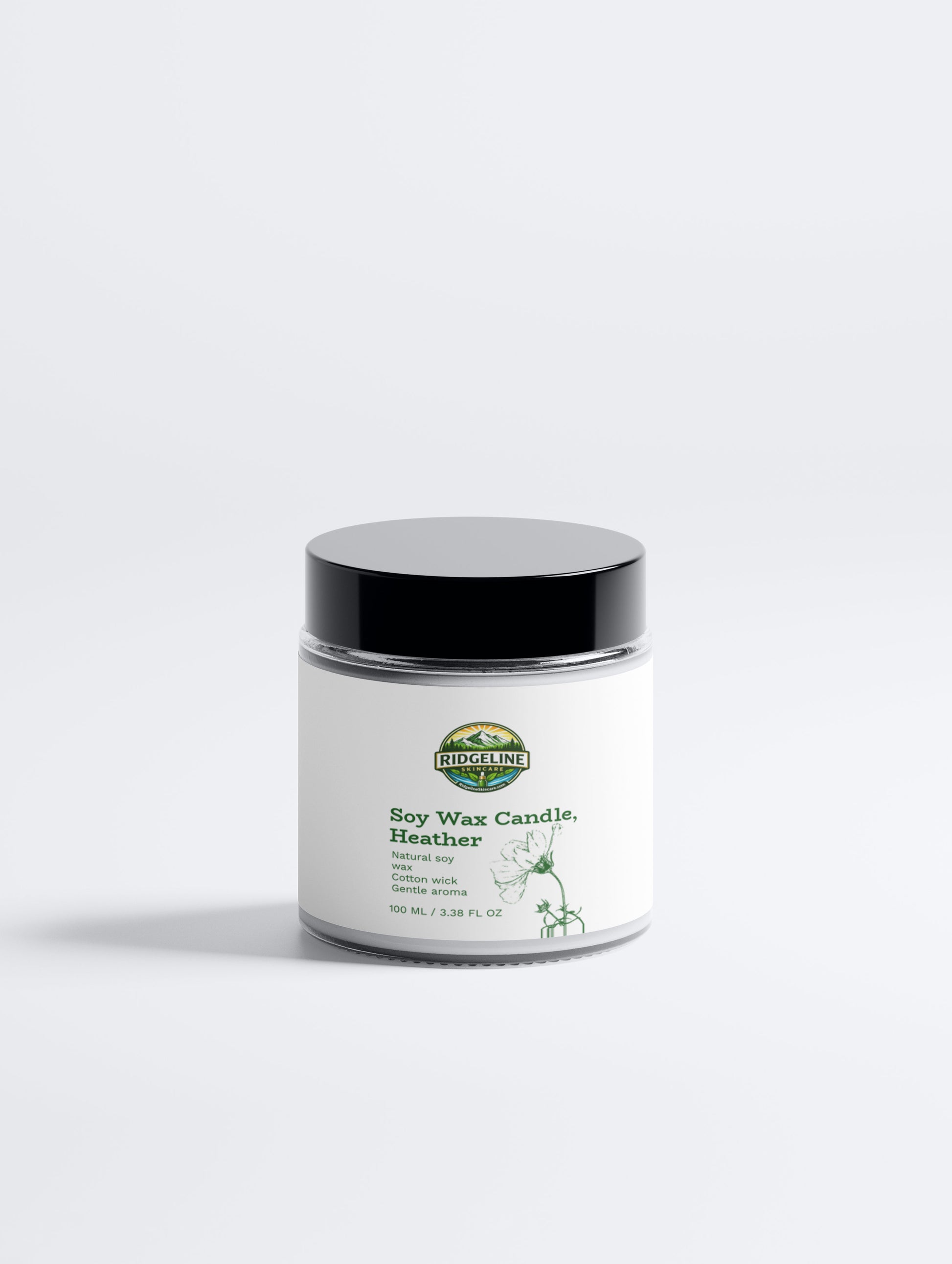 Soy Wax Candle, Heather