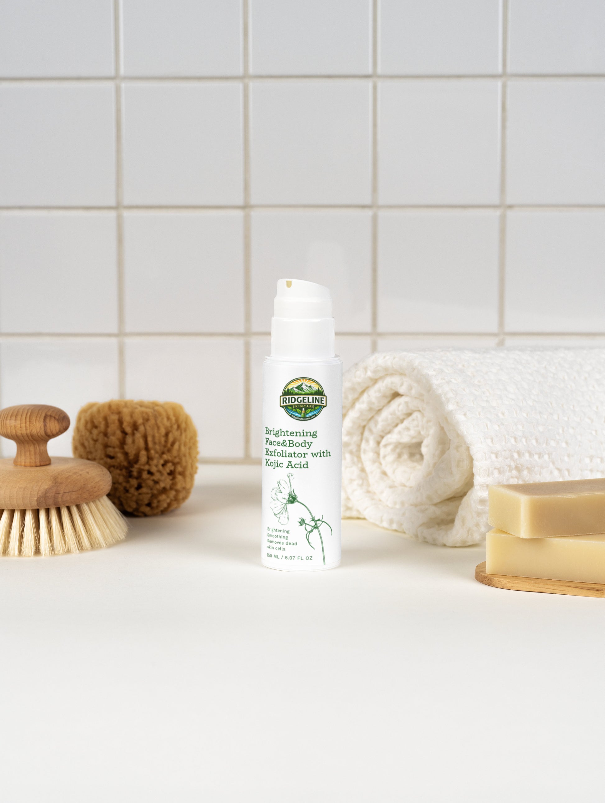 Brightening Face&Body Exfoliator with Kojic Acid