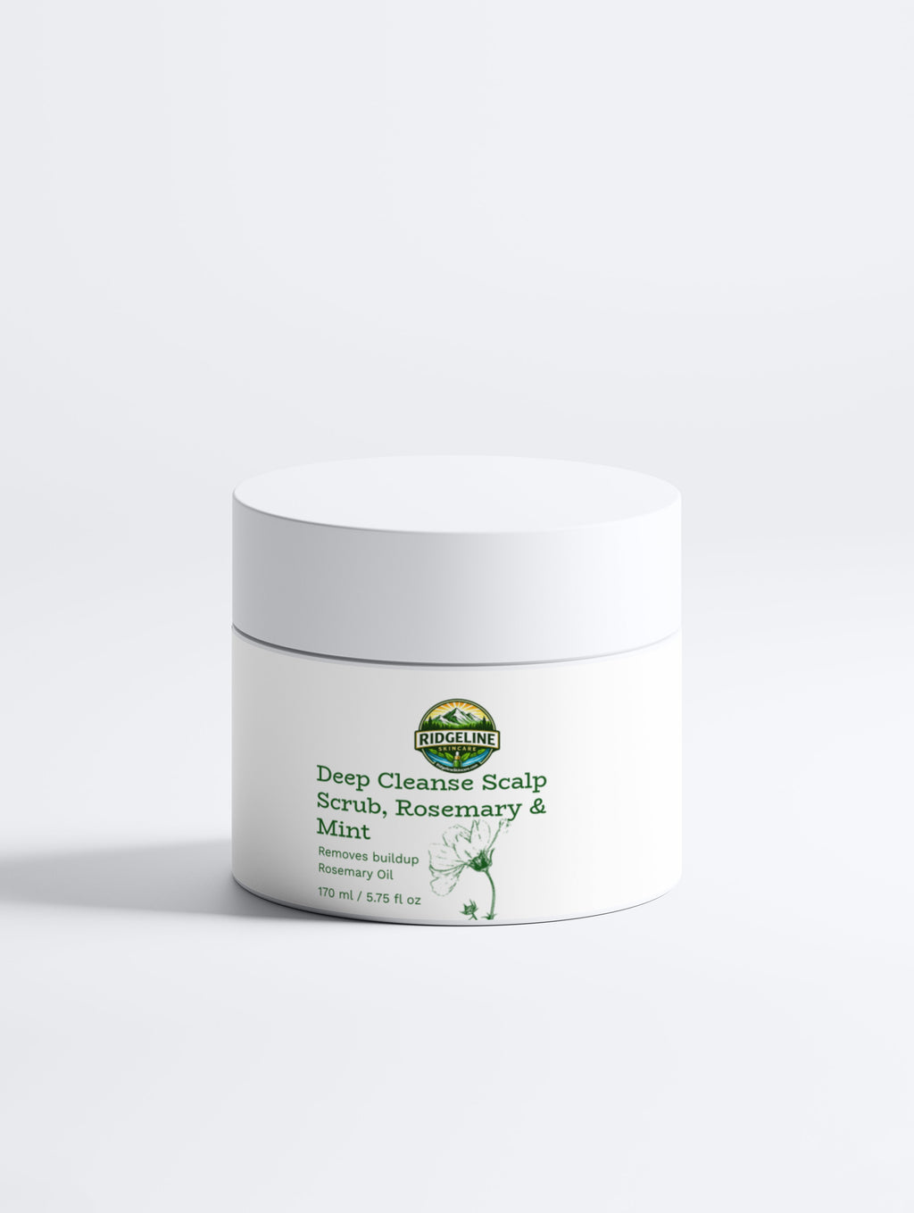 Deep Cleanse Scalp Scrub, Rosemary & Mint