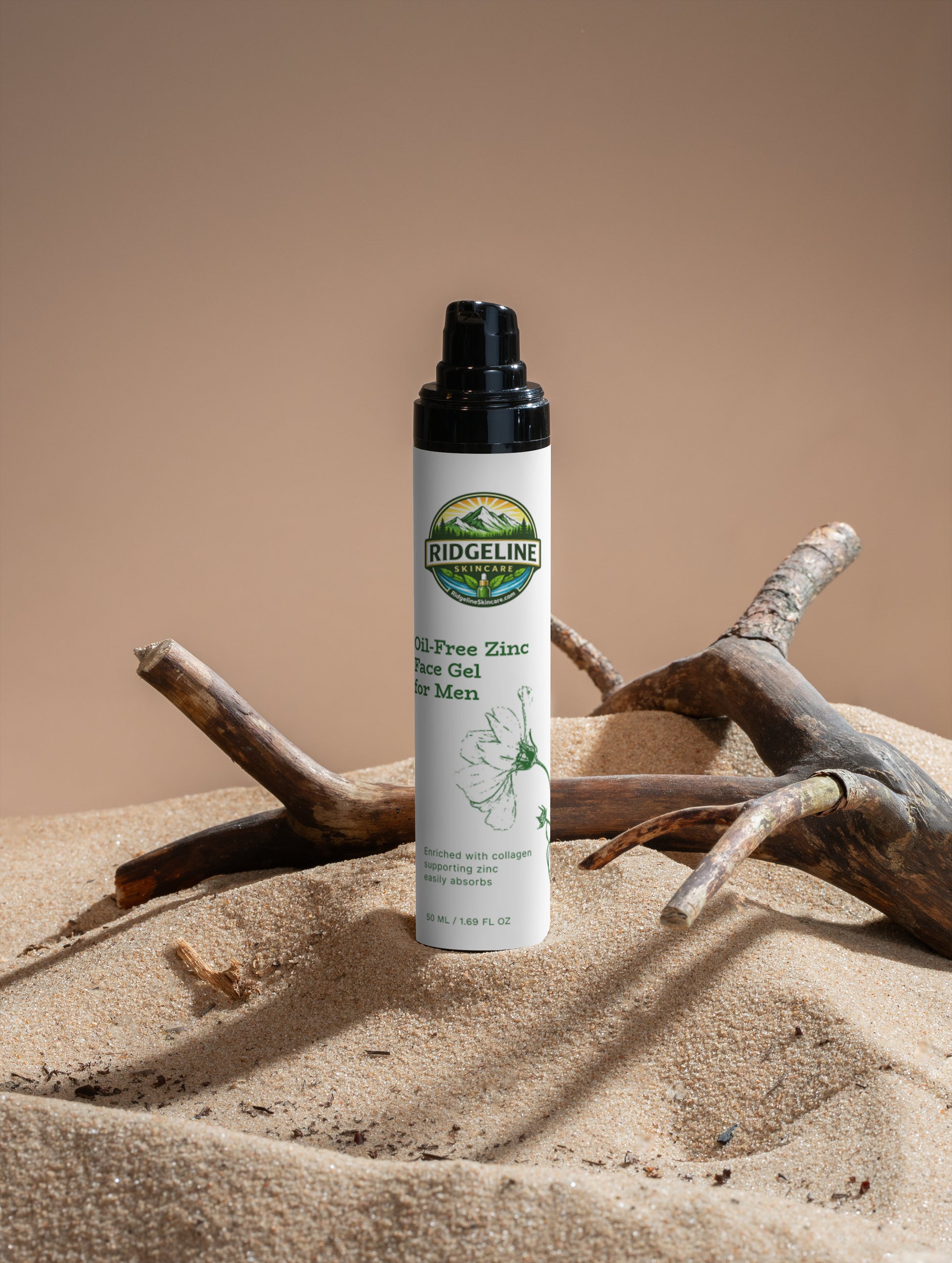 Oil-Free Zinc Face Gel for Men