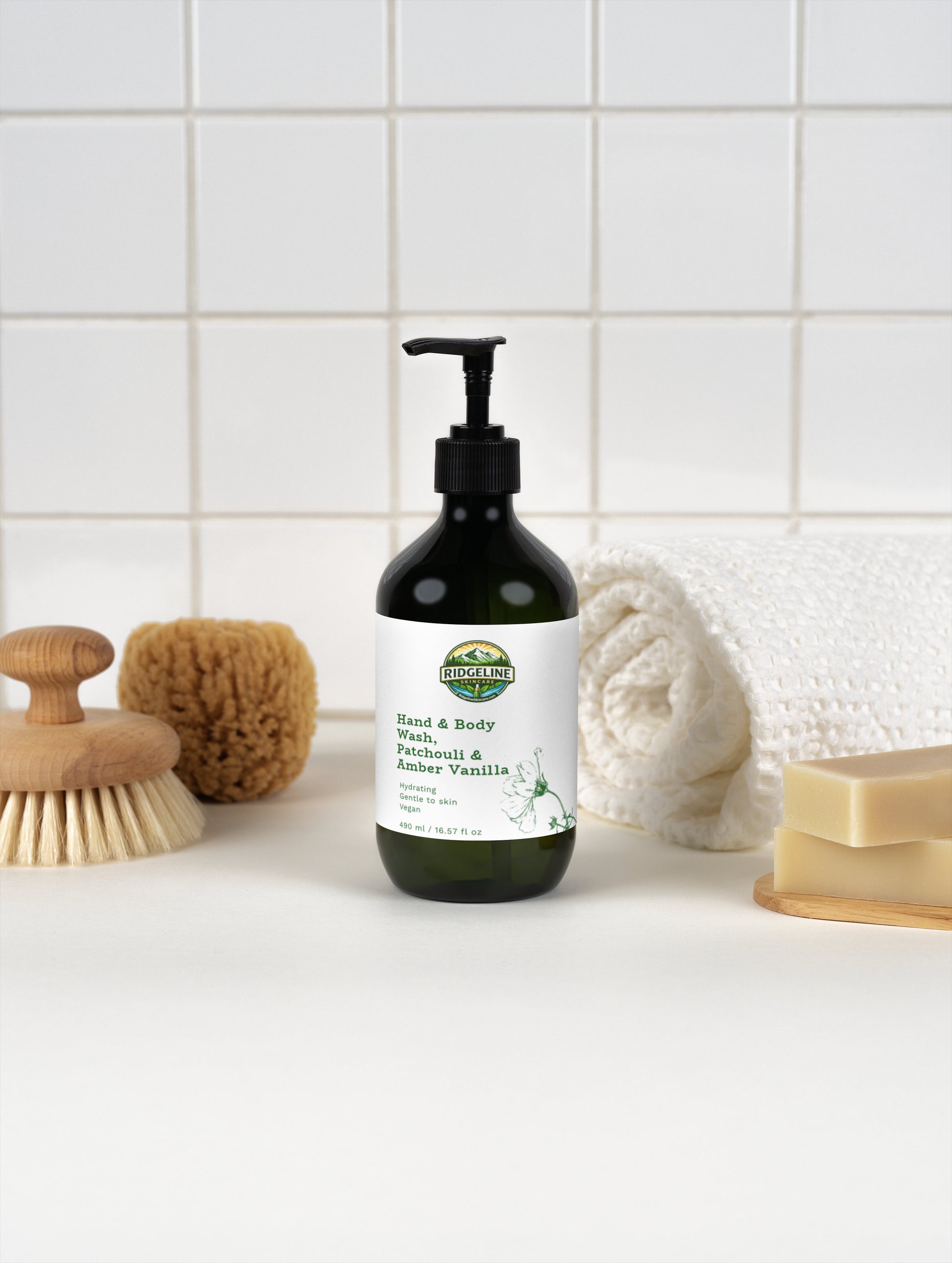 Hand & Body Wash, Patchouli & Amber Vanilla