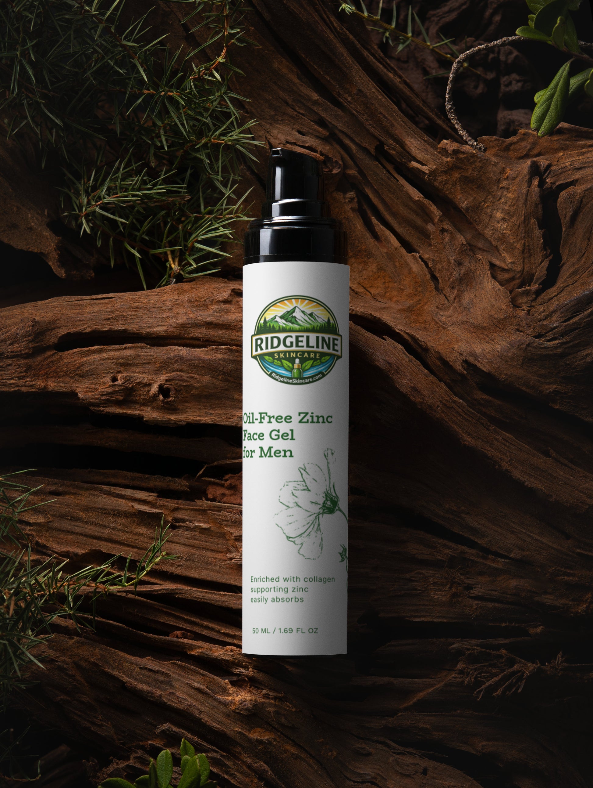 Oil-Free Zinc Face Gel for Men