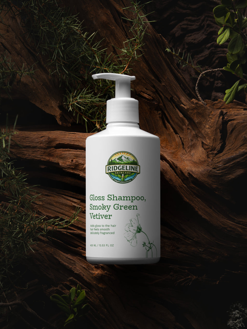Gloss Shampoo, Smoky Green Vetiver